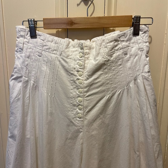 Vintage white pleated high rise pants - Picture 8 of 8